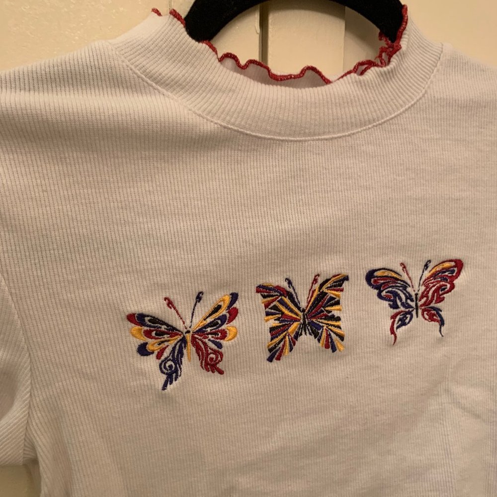 Butterfly Crop Top